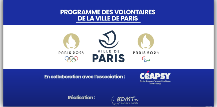 Spot du programme de sensibilisation au handicap des volontaires de la Ville de Paris - Paris 2024