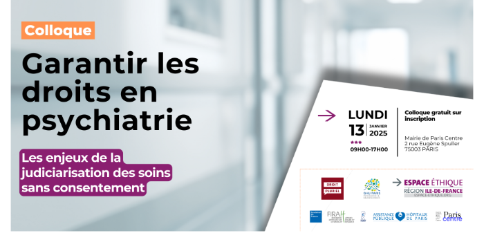 Colloque : Garantir les droits en psychiatrie