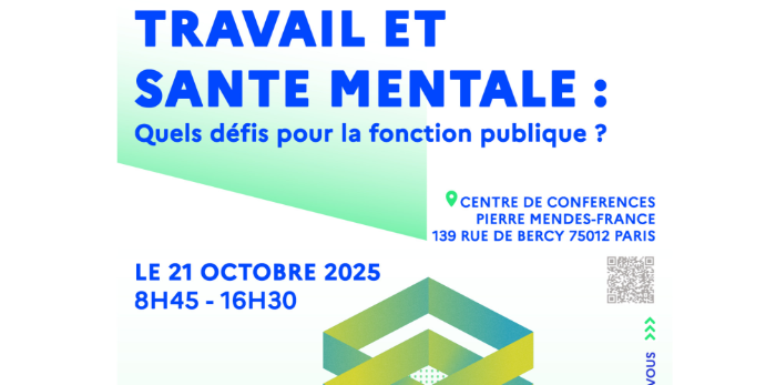 Colloque "Travail et Santé Mentale : quels défis pour la fonction publique ?"