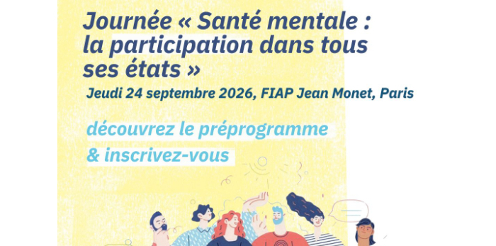 Journée "Santé mentale : la participation dans tous ses états", avec le CCOMS