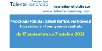 23ème Édition du Forum Talents Handicap